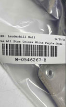 Load image into Gallery viewer, Converse Unisex CTAS Hi 137833 White Purple Lace-Up Sneakers Shoes Size M7 W9
