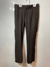 Load image into Gallery viewer, Banana Republic Womens Brown Flat Front Pockets Straight Leg Dress Pants Sz 00P

