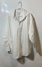 Load image into Gallery viewer, Calvin Klein Mens White Long Sleeve Slim-Fit Stretch Dress Shirt Size 2XL
