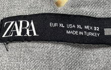 Load image into Gallery viewer, Zara Womens Gray Flat Front Pockets Straight Leg Dress Pants Size XL
