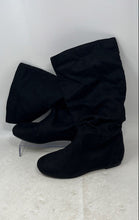 Load image into Gallery viewer, Journee Collection Womens Rebecca-02 005008 Black Slouchy Riding Boots Size 7.5
