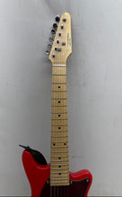 Load image into Gallery viewer, FAO Schwarz Stage Stars Red 6-String Kids Beginners Electric Guitar With Strap
