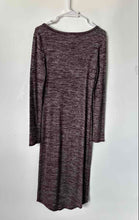 Load image into Gallery viewer, Forever 21 Womens Multicolor Long Sleeve Round Neck Midi Sheath Dress Size M
