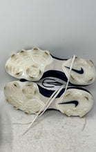 Load image into Gallery viewer, Nike Mens Alpha Huarache NXT MCS White Blue Lace-Up Baseball Cleats Size 8.5
