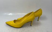 Load image into Gallery viewer, Calvin Klein Womens Gayle Yellow Slip-On High Stiletto Pump Heels Size 7.5
