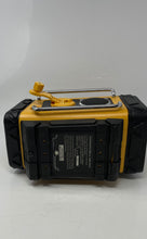 Load image into Gallery viewer, Vector Storm Tracker VEC135 Yellow Black TV Lantern AM/FM Radio Not Tested
