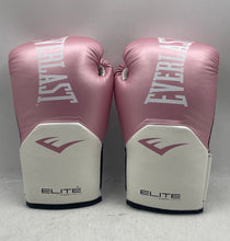 Load image into Gallery viewer, Everlast Womens Elite Pro Style Pink Training Adjustable Gloves 12 Ounces
