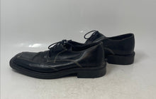 Load image into Gallery viewer, Bass Mens Black Leather Lace-Up Square Toe Oxford Dress Shoes Size 7.5
