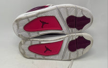 Load image into Gallery viewer, Authentic Nike Girls Air Jordan 4 487724-661 Purple Lace-Up Sneakers Shoes Sz 7Y
