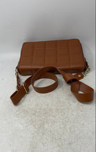 Load image into Gallery viewer, Borse In Pelle Womens Brown Leather Quilted Adjustable Strap Crossbody Bag
