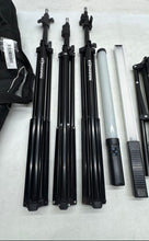 Load image into Gallery viewer, Lot Of Assorted Professional Photography Lighting Equipment With Case Not Tested
