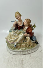 Load image into Gallery viewer, Vintage Napcoware Classic Gallery C-8276 Couple With Dog And Bird Figurine
