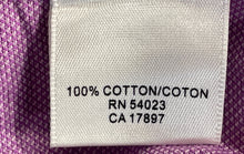 Load image into Gallery viewer, Banana Republic Mens Purple Cotton Slim Fit Spread Collar Dress Shirt Size Small
