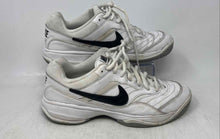 Load image into Gallery viewer, Nike Mens Court Lite AH9067-100 White Black Lace-Up Sneaker Shoes Size 9W
