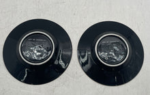 Load image into Gallery viewer, Lot Of 2 Pcs Westland Co Art Of Chokin Ceramic Black Gold Tone Collector Plate
