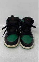Load image into Gallery viewer, Nike Boys Air Jordan 1 Mid 640735-067 Black Green Lace-Up Sneaker Shoes Size 8C
