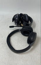 Load image into Gallery viewer, Lot Of 2 Black Over The Ear Foldable Wireless Headphones Not Tested
