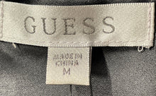 Load image into Gallery viewer, Guess Womens Gray Sleeveless Classic Sequin Bustier Cropped Blouse Top Size M
