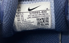 Load image into Gallery viewer, Nike Kids Air Max IVO 579995-400 Blue Gray White Lace-Up Running Shoes Size 4Y
