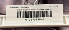 Load image into Gallery viewer, BCBGMaxazria Womens Purple Sleeveless Halter Neck Layered Shift Dress Size S
