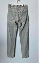 Load image into Gallery viewer, Zara Womens Gray Denim Light Wash 5-Pocket Design Straight Jeans Size 29
