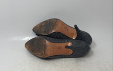 Load image into Gallery viewer, Beverly Feldman Womens Black Glitter Slip-On Pump Heels Size 7.5M

