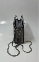 Load image into Gallery viewer, Bo's Art Womens The Opera Collection Silver Metal Mesh Evening Shoulder Bag
