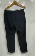 Load image into Gallery viewer, Karl Lagerfeld Womens Black White Polka Dot Straight Leg Ankle Pants Size 10
