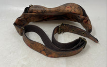 Load image into Gallery viewer, Los Robles Womens Brown Floral Faux Leather Adjustable Strap Waist Belt Bag
