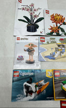 Load image into Gallery viewer, Lot Of 10 Pieces Assorted Lego Multicolor Building Toy Instruction Manuals
