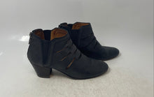 Load image into Gallery viewer, Aquatalia By Marvin K Womens Freida Black Leather Back Zip Ankle Boots Size 7
