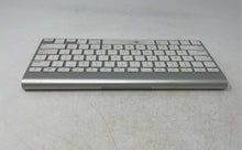 Load image into Gallery viewer, Apple Model A1314 White Silver Portable Wireless Standard Keyboard Not Tested
