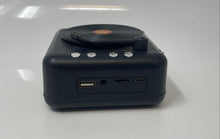Load image into Gallery viewer, Manovo Black Mini Portable Stereo Sound Wireless Bluetooth Speaker Not Tested
