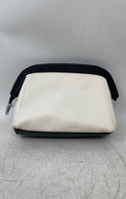Load image into Gallery viewer, Diptyque Paris Womens White Black Pebbled Leather Zipper Cosmetic Makeup Bag
