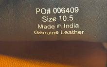 Load image into Gallery viewer, Thomas &amp; Vine Mens Black Genuine Leather Monk Strap Dress Shoes Size 10.5
