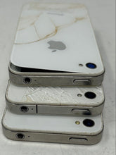 Load image into Gallery viewer, Set Of 3 Pcs Apple iPhone 4S White 3.5&quot; Screen Smartphones Not Tested For Parts
