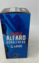 Load image into Gallery viewer, LEON Medical Centers Miami Marlins Jorge Alfaro Bobblehead Figure In Box
