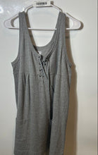 Load image into Gallery viewer, Converse Womens One Star Gray Sleeveless Scoop Neck Pockets Mini Dress Size XL
