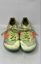 Load image into Gallery viewer, Nike Mens Zoom Rival D 10 Yellow Orange Lace-Up Low Top Running Cleats Size 12
