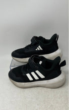 Load image into Gallery viewer, Adidas Kids Fortarun 3 IH2859 Black White Lace-Up Sneaker Shoes Size 11.5K
