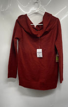 Load image into Gallery viewer, Forever 21 Womens Red Long Sleeve Off-The-Shoulder Pullover Sweater Sz M W/ Tag
