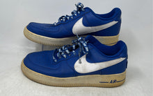 Load image into Gallery viewer, Nike Mens Air Force 1 823511-405 Blue White Lace-Up Sneaker Shoes Size 9.5
