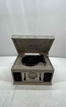 Load image into Gallery viewer, Crosley CR7011A-GY Gray Black Record Entertainment Center Turntable
