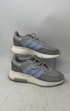 Load image into Gallery viewer, Adidas Womens Retropy F2 HQ4388 Gray Blue Lace-Up Low Top Sneakers Shoes Sz 7.5
