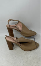 Load image into Gallery viewer, Kate Spade New York Womens Orlene Nude Open Toe Slingback Heels Size 9M

