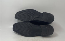 Load image into Gallery viewer, Perry Ellis Mens Clipper RB 3 Black Leather Slip-On Loafer Dress Shoes Size 12
