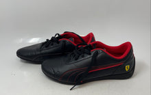 Load image into Gallery viewer, Puma Mens Ferrari Neo Cat 307812 01 Black Red Lace-Up Sneakers Shoes Size 9
