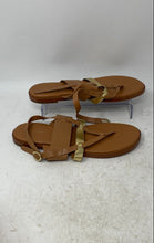 Load image into Gallery viewer, Cole Haan Womens Finley Grand W19544 Brown Flat Heel Thong Sandals Size 8B
