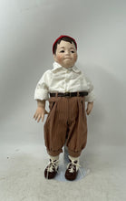 Load image into Gallery viewer, The Little Rascals Spanky Fine Porcelain Doll In Multicolor Outfit With Box
