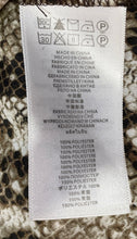 Load image into Gallery viewer, Michael Kors Womens Black Brown Printed Full-Zip Jacket Size Medium
